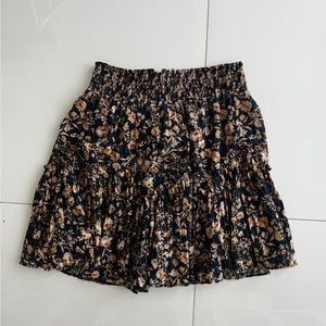 Intermix floral skirt